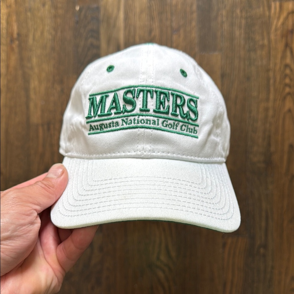 Vintage Masters Augusta National Golf Club white snapback hat